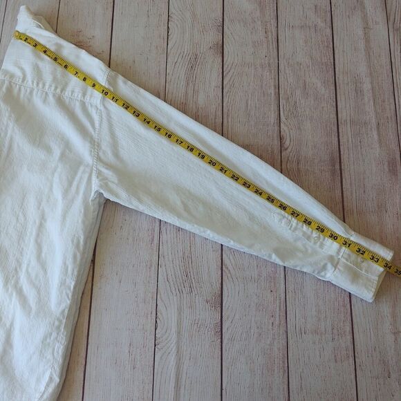 Point X striped white dress shirt sz L - Picture 7 of 8